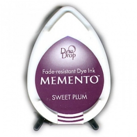 Tusz do stempli Memento Dew drops SWEET PLUM 13