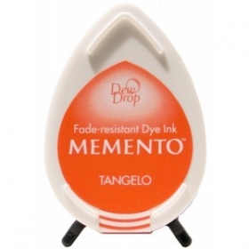 Tusz do stempli Memento Dew drops TANGELO 3