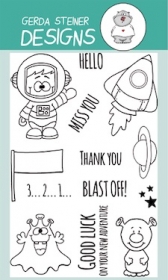 Stempel- Blast Off 4x6