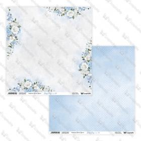 Lovely Day IN BLUE 09/10- papier 30x30cm LDIB-09/1
