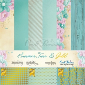 Summer Time- zestaw papierów 30x30cm