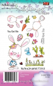 Stempel 24 CARROT FRIEND BUNNY RABBIT 17szt.