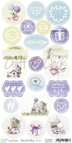 SPRING BUSTLING- elementy DIE- CUTS