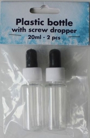 Bottles with screw dropper 20ml - 2szt. buteleczki