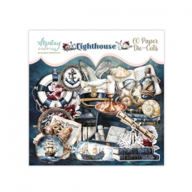 Lighthouse -Papierowe elementy 60szt  MT-LIT-LSC