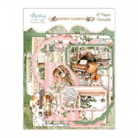 Music Garden- Papierowe koperty i tagi MT-MUS-LSCE