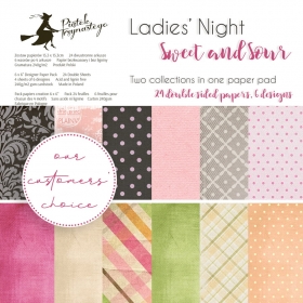 Bloczek papierw Ladies' Night+Sweet and Sour 6x6