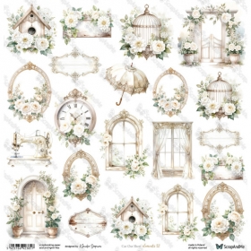 ELEMENTS 12 papier elementy 30x30cm