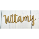 Napis - Witamy