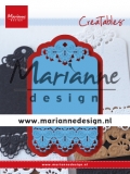 Wykrojnik - Marianne Design - Brocante  label