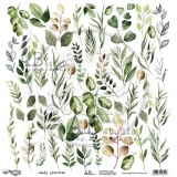 Leafy paradise element do wycinania 30x30