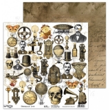 Steampunk love elementy do wycinania 30x30