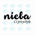 Stempel gumowy "nieba Ci przychyl"