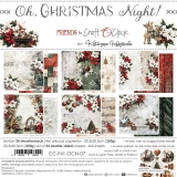 OH CHRISTMAS NIGHT - zestaw papie. CC-F41-OCN-07