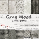 GRAY MOOD - zestaw papierw 20,3x20,3cm