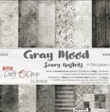 GRAY MOOD - zestaw papierw 30,5x30,5cm