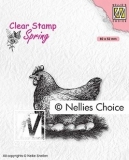 Stempel Nellie's Choice SPCS019 kura jajko gniazdo