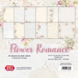 Blok papierów dwustronnych 15x15cm Flower Romance
