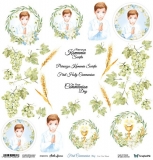 First Communion Boy - arkusz do wycinania