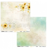 Sunflowers 07/08 - papier 30x30cm do wycinania