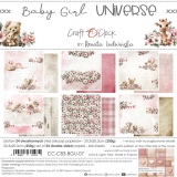 BABY GIRL UNIVERSE- 20x20cm MIX CC-C83-BGU-09
