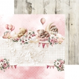 BABY GIRL UNIVERSE- 20x20cm ZESTAW CC-C83-BGU-07