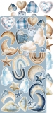 BABY BOY UNIVERSE- 15x30cm BABY BOY CC-C84-BBU-12