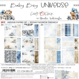 BABY BOY UNIVERSE- 20x20cm MIX CC-C84-BBU-09