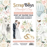 ScrapBoys - BEAUTIFUL DAY zestaw POP UP 15x15cm