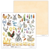 Easter&Spring SET 01 - 30x30cm WIELKANOC WIOSNA