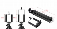 KIJEK DO SELFIE TRIPOD STATYW CZARNY