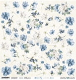 Afternoon Sky Flowers- papier 30x30cm do wycinania