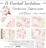 A CORDIAL INVITATION - zestaw papierw 30x30cm