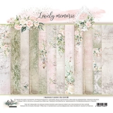 Lovely Memories - zestaw papierw 20x20