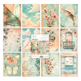 PEACHY BREEZE- zes papierów Art Journal MT-ART-P08
