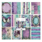 VIOLET WHISPER- papier�w Art Journal MT-ART-P06
