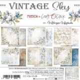 VINTAGE SKY - zestaw papierw 15,25x15,25cm