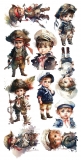 Baby Boy - arkusz do wycinania 15x30 cm