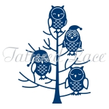 Wykrojnik Tattered Lace- Owl Tree