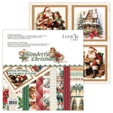 Elementy do wycinania 20x20cm -WONDERFUL CHRISTMAS