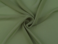 Wstka szyfonowa rwana zielona szawia 4cm 150cm