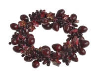 Wianek gwiazdki z kulkami