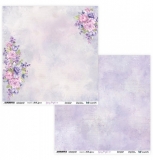 Spring Purple 01/02 - papier 30x30cm