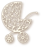 Wykrojnik Wild Rose Studio Ornate Pram