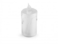 wieczka LED na baterie O3,6cm h- 8cm ciepa