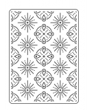 Folder do embossing 14,61x10,80cm gwiazdki plamy