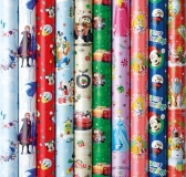 Papier do pakowanie 0,7x2m witeczne Disney 1szt
