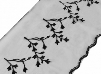 Koronka / tama wyszywana na monofilu 23cm 50cm