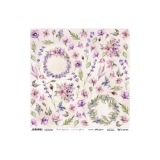 Meadow Impressions - Flowers - papier 30x30cm