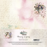 Memoris of spring - Zestaw papierw 15x15cm